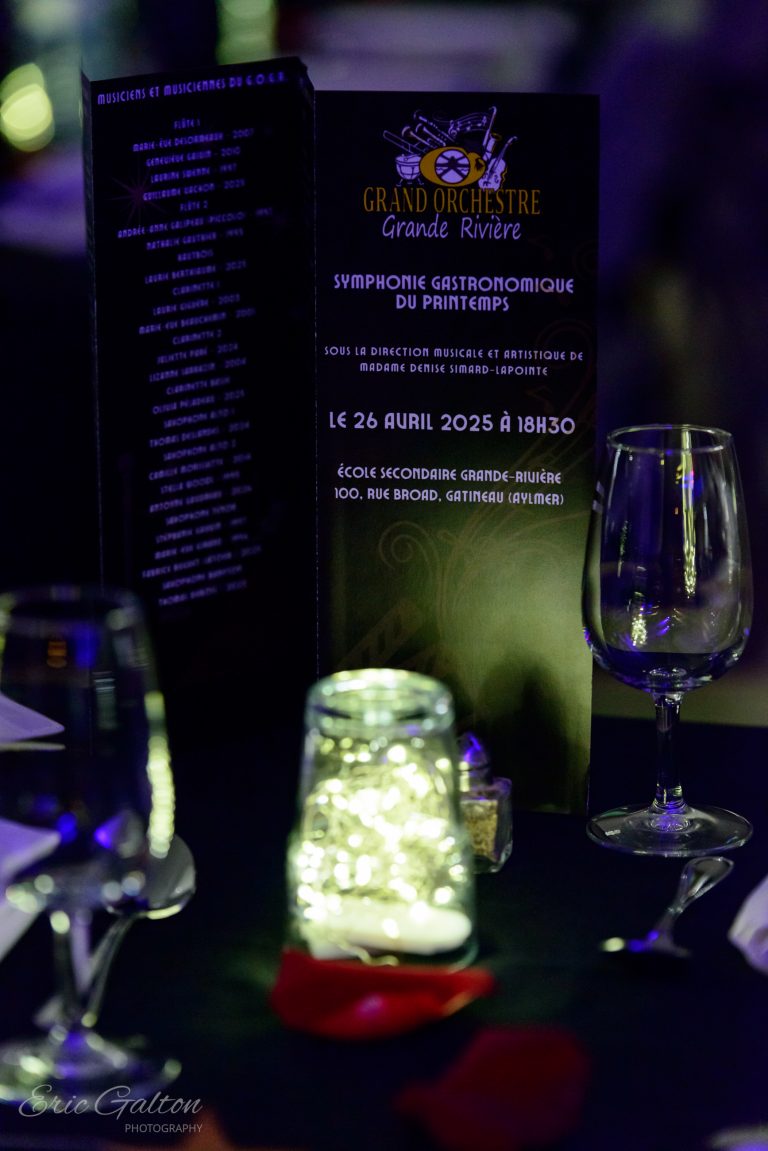 Grand Orchestre, GRande Rivière, Symphonie gastronomique du pri